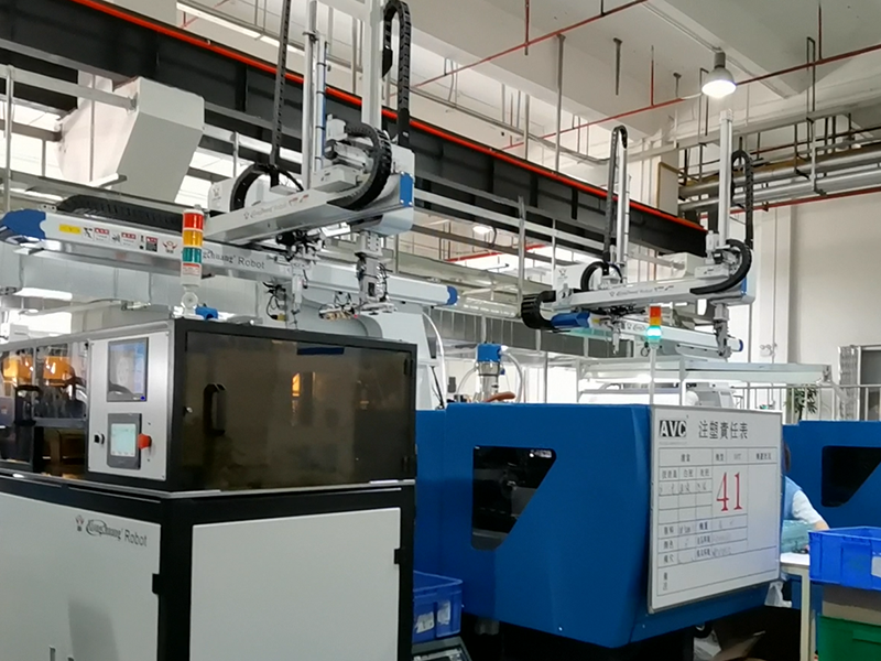 南宫机械手视觉马达壳自动化